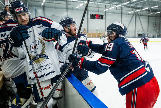 KRIF s Andreas Nordfeldt och Åsedas Linus Lindahl