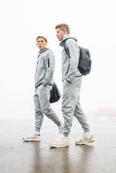 Marcus Holmgren Pedersen and Jens Petter Hauge of the