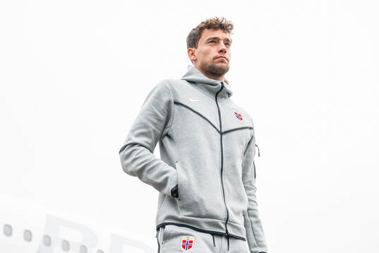 Colin Rösler of the Norwegian national football team
