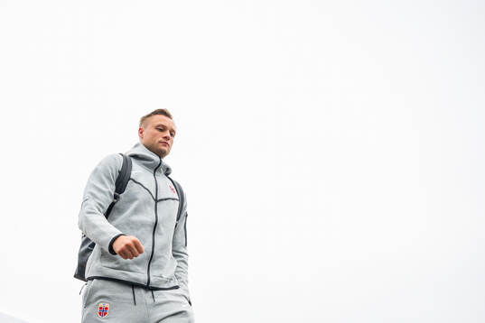 Stian Gregersen of the Norwegian national football team