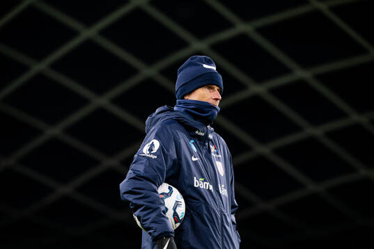 Ståle Solbakken, head coach of the Norwegian national