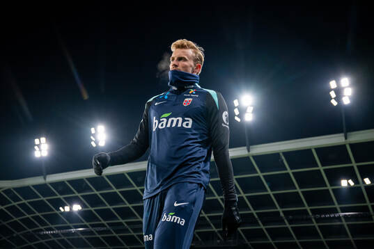 Sondre Langås of the Norwegian national football team