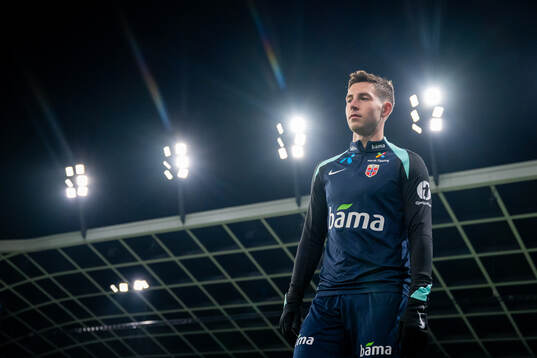 Lasse Berg Johnsen of the Norwegian national football team