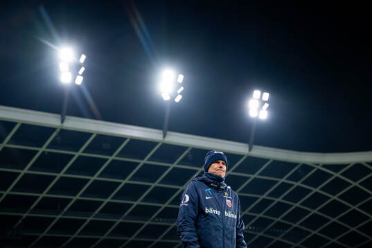 Ståle Solbakken, head coach of the Norwegian national