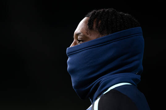 Warren Kamanzi of the Norwegian national football team