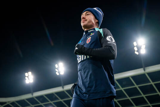 Patrick Berg of the Norwegian national football team