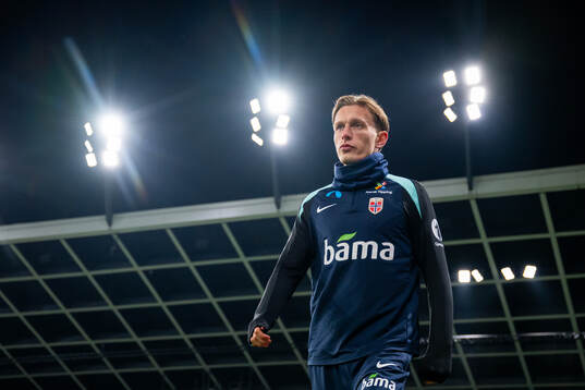 Marcus Holmgren Pedersen of the Norwegian national football
