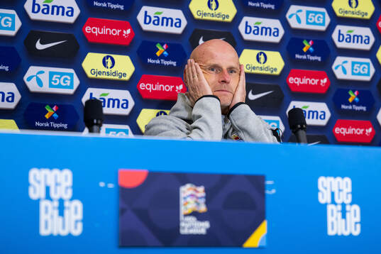 Ståle Solbakken, head coach of the Norwegian national