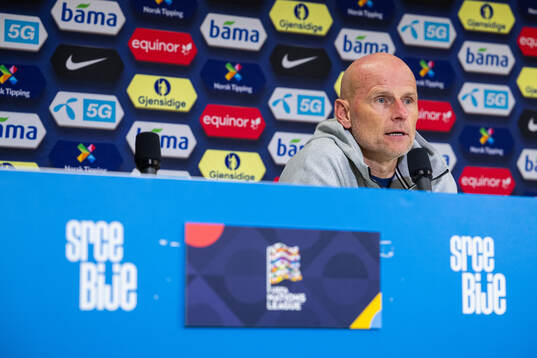 Ståle Solbakken, head coach of the Norwegian national