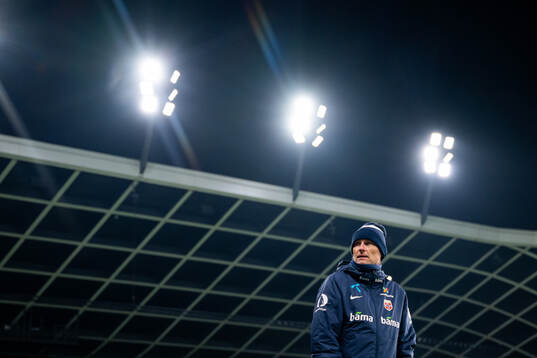 Ståle Solbakken, head coach of the Norwegian national