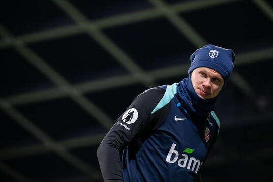 Erling Braut Haaland of the Norwegian national football team