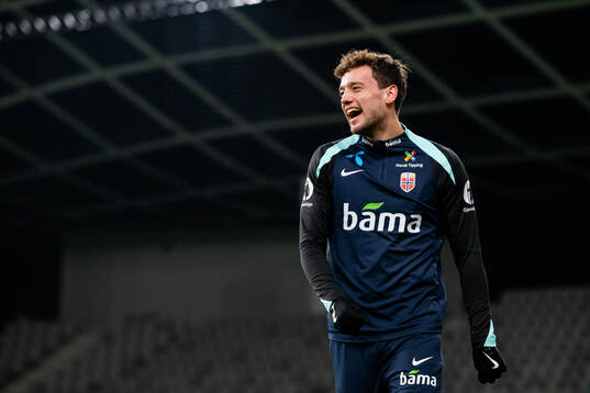 Colin Rösler of the Norwegian national football team