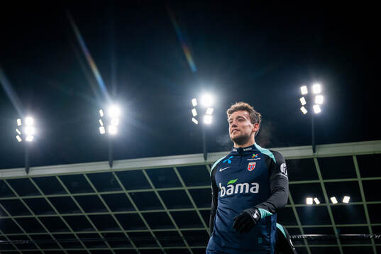 Colin Rösler of the Norwegian national football team