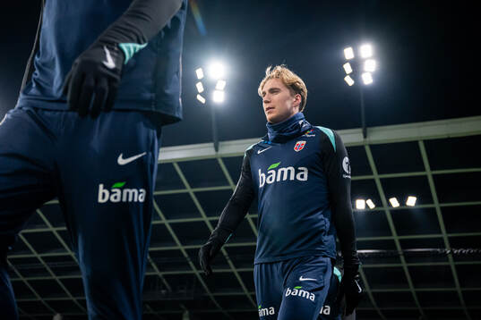Kristian Thorstvedt of the Norwegian national football team
