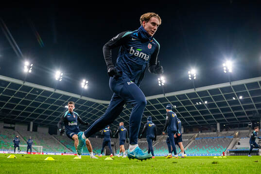 Kristian Thorstvedt of the Norwegian national football team