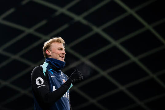 Sondre Langås of the Norwegian national football team