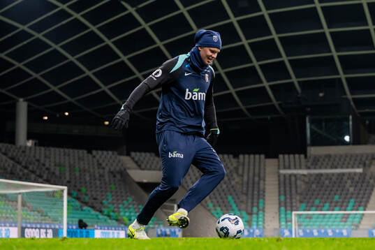 Erling Braut Haaland of the Norwegian national football team