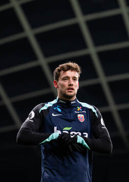 Colin Rösler of the Norwegian national football team