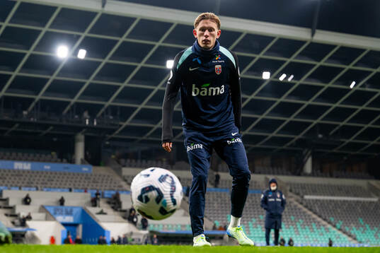 Marcus Holmgren Pedersen of the Norwegian national football