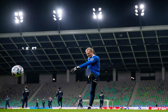 Frode Grodås, goalkeeper coach of the Norwegian national