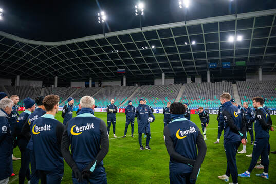 Ståle Solbakken, head coach of the Norwegian national