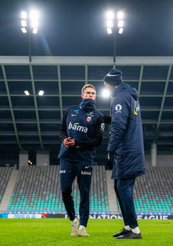 Torbjørn Lysaker Heggem and Brede Hangeland, player