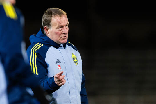 Assistant coach Remy Reijnierse of the Swedish men’s