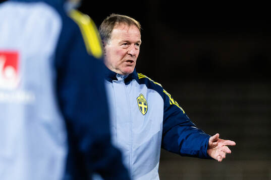 Assistant coach Remy Reijnierse of the Swedish men’s