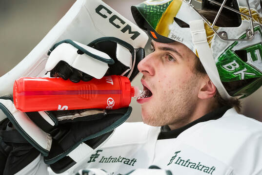 Färjestads målvakt Maxime Lagacé
