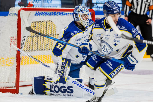 Leksands målvakt Jakob Hellsten