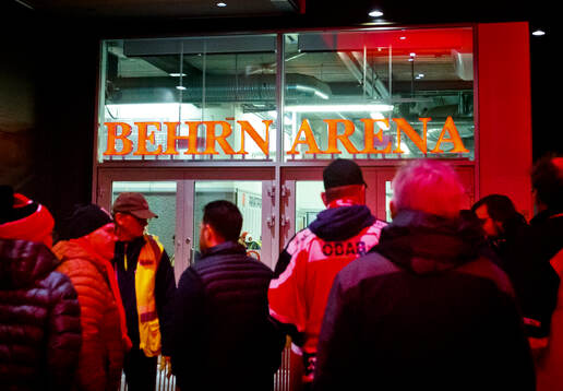Entren till Behrn Arena