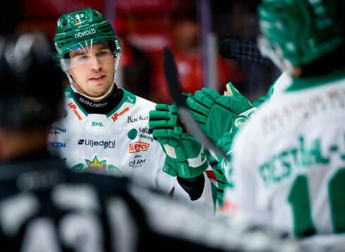 Rögles Albin Sundsvik jublar