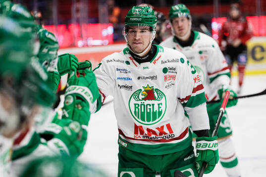 Rögles Albin Sundsvik jublar