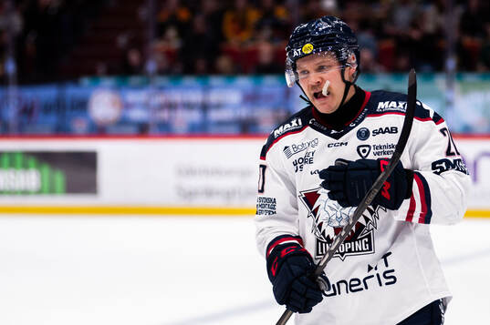 Linköpings Johan Johnsson deppar