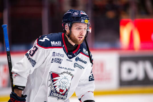 Linköpings Robin Kovacs deppar