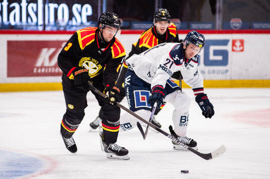 Brynäs Christian Djoos och Linköpings Christoffer Ehn