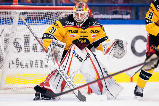 Luleås målvakt Matteus Ward