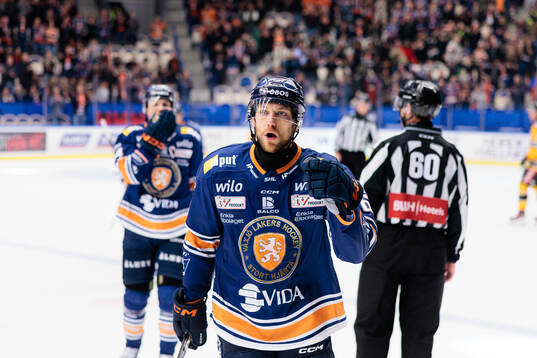 Växjös Eric Martinsson jublar