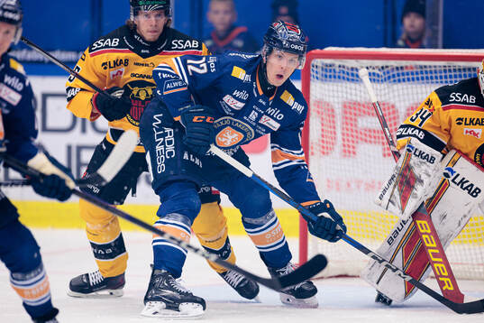 Luleås Marcus Hardegård och Växjös Otto Koivula
