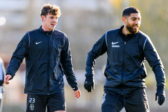 Landskronas Max Nilsson och Rassa Rahmani