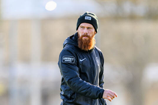 Landskronas tränare Max Mölder