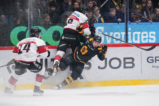 Malmö Redhawks Dominik Badinka och Skellefteås Martins