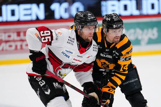 Malmö Redhawks Carl Persson och Andreas Johnson