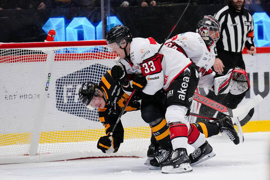 Malmö Redhawks Lassi Thomson och Skellefteås Rasmus