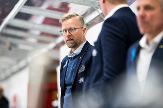 HV71s tränare Anton Blomqvist