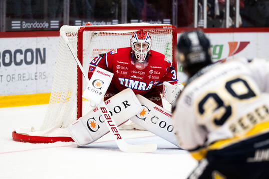 Timrås målvakt Tim Juel