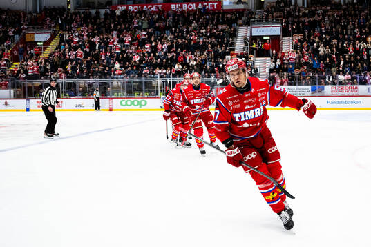 Timrås Anton Wedin jublar