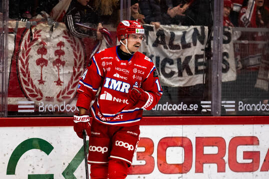 Timrås Emil Pettersson jublar