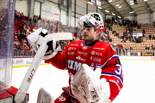 Timrås målvakt Tim Juel