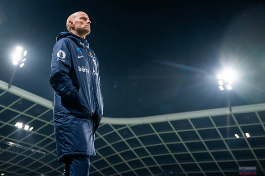 Ståle Solbakken, head coach of Norway